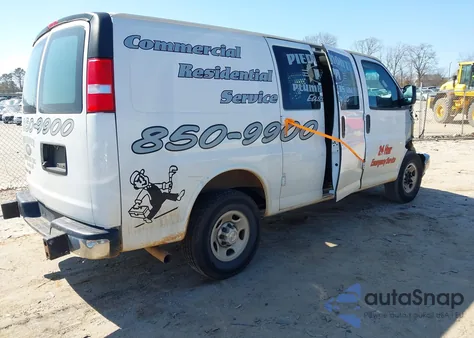 2022 Chevrolet Express Cargo Rwd 2500 Regular Wheelbase Wt from USA, damaged, VIN 1GCWGAFP2N1170684